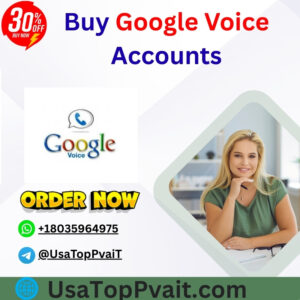 buy Google Voice accounts for your business? We offer 100% verified, high-quality PVA accounts with instant delivery and 24/7 support. Boost your communication today!